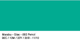 Barvy na sklo GLAS - MARABU 15ml odstíny: petrol