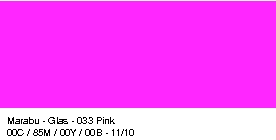 Barvy na sklo GLAS - MARABU 15ml odstíny: růžová