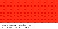 Barvy na sklo GLASART - MARABU 15ml odstíny: rumělková červená