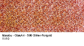 Barvy na sklo GLASART - MARABU 15ml odstíny: zlatá glitrová