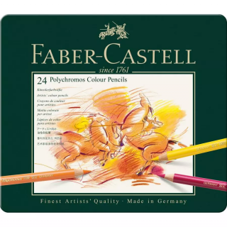 Faber-Castell POLYCHROMOS 24ks plech