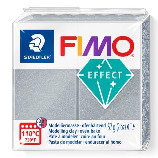 FIMO efekt 57g BARVA: METALICKÁ stříbrná