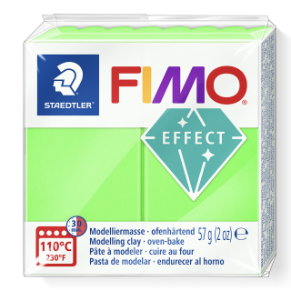 FIMO efekt 57g BARVA: NEON zelená