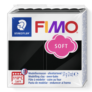 FIMO soft 57g BARVA: Černá