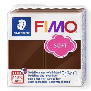 FIMO soft 57g BARVA: Čokoládová