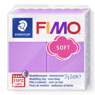 FIMO soft 57g BARVA: Světlá fialová