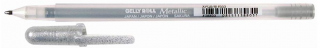Gelové pero Sakura stříbrné 1mm