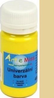 Lesklá universální barva Artemiss - 40g BAREVNOST: hráškově zelená