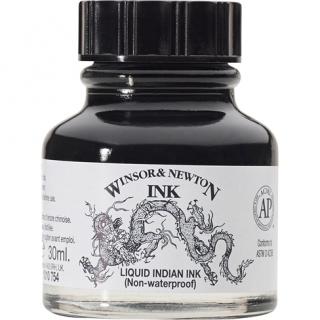 Liquid Indian Ink W&N množství: 14 ml
