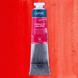 Olejová barva Ladoga 46ml BARVA: 303 Cadmium red deep (HUE)