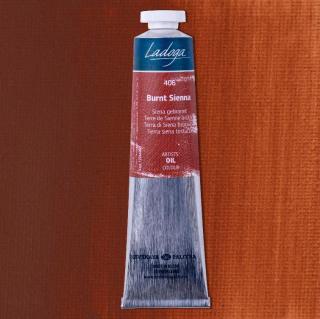 Olejová barva Ladoga 46ml BARVA: 406 Burnt sienna