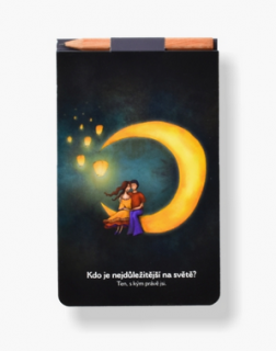 Poznámkový blok Duhová kočka - Kdo je nejdůležitější na světě? čistý