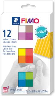 Sada FIMO Brilliant 12 ks