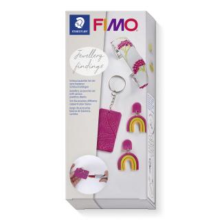 Šperková sada Fimo - NÁUŠNICE, ŘETÍZEK A NÁRAMEK