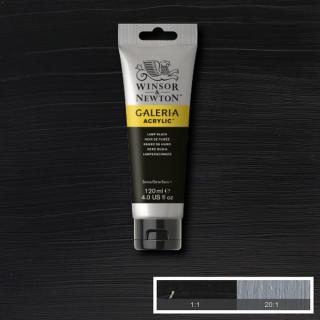 WINSOR NEWTON Galeria Acrylic 120ml Galeria barva: Lamp Black 337