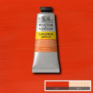 WINSOR NEWTON Galeria Acrylic 60ml Galeria barva: Cadmium Orange Hue 090