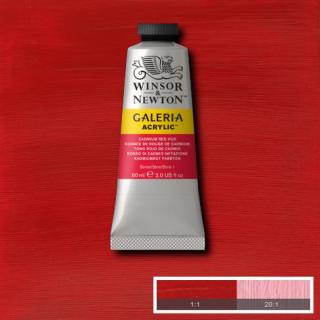WINSOR NEWTON Galeria Acrylic 60ml Galeria barva: Cadmium Red Hue 095