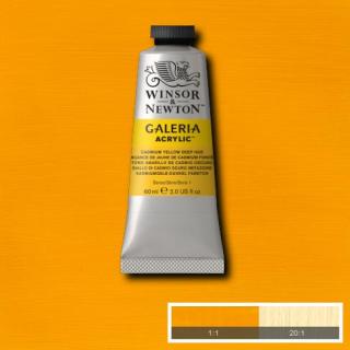 WINSOR NEWTON Galeria Acrylic 60ml Galeria barva: Cadmium Yellow Deep Hue 115