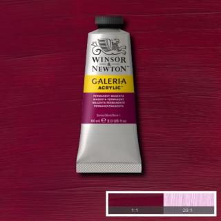 WINSOR NEWTON Galeria Acrylic 60ml Galeria barva: Permanent Magenta 488