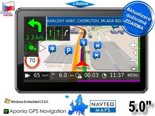 5HD GPS Navigace na motorku (kolo)