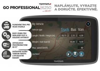 TomTom GO Professional 6250 EU TRUCK