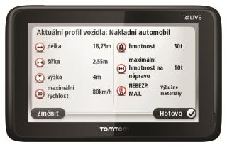 TomTom PRO 5150 Navigace Truck LIVE EU LIFETIME mapy