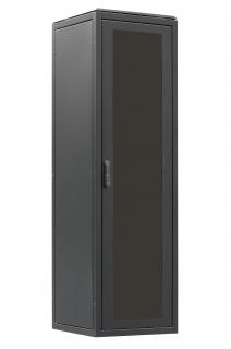 Rozvaděč stojanový LC-06+, 18U, 600x600 BK, skleněné dveře