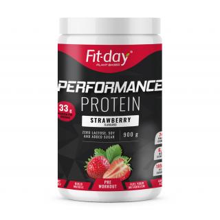 Fit-day Protein Performance jahoda Gramáž: 900 g