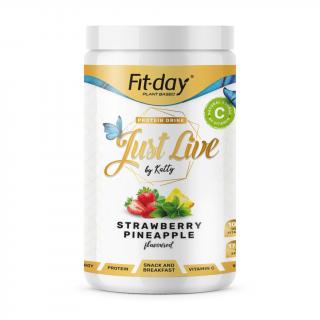 Fit-day Proteinový nápoj jahoda-ananas 900 g