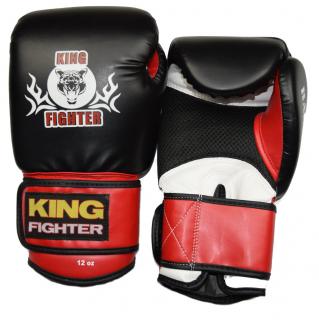 Boxerské rukavice BASIC černá/červená váha/velikost: 10