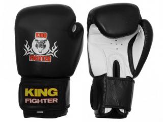Boxerské rukavice King Fighter černé váha/velikost: 10