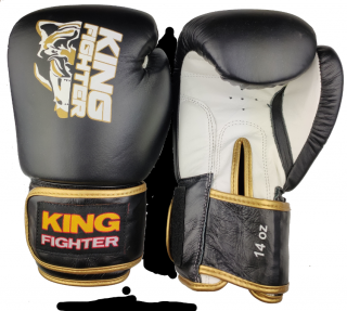Boxerské rukavice King Fighter  GOLD  váha/velikost: 10