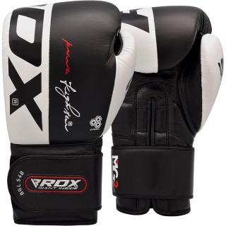 Boxerské rukavice S4 (bílá/černá) váha/velikost: 10