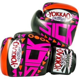 Boxerské rukavice  Yokkao Sick Orange váha/velikost: 10