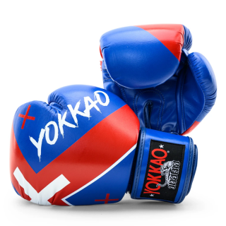 Boxerské rukavice Yokkao  (X-Blue) váha/velikost: 10