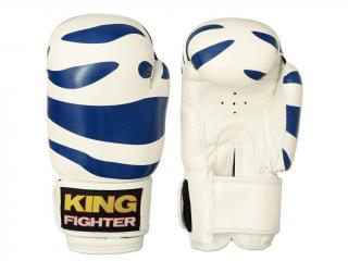 Dětské boxerské rukavice dalmatine modré váha/velikost: 6