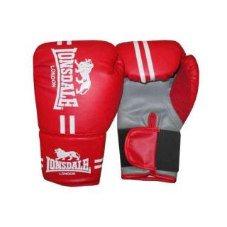 Dětské boxerské rukavice Lonsdale červené