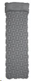 Spokey AIR BED PILLOW BIG Samonafukovací matrace s polštářkem 213x62x6 cm, šedá