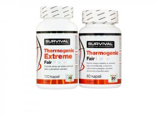 Survival Thermogenic Extreme Fair Power 120 cps + Thermogenic Fair Power 60 cps