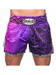 Thai trenky Sandee Warrior (fialová/růžová) velikost: XL