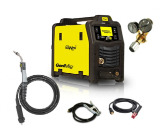 GeniMIG 240DP s hořákem 240A QUATRO + ventil CO2