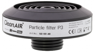 Kanistrové filtry Clean Air proti částicím P3 R typ filtru: CA Filtr P3 R (bal.60ks)
