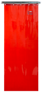 Lamela závěsná 680x0,4/1800 mm (červená/zelená) délka plochy: červená