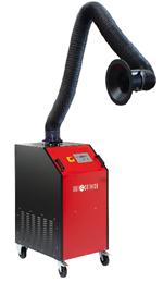 Mobilní odsavač UNI 2.2 HEPA (230V) - digitální ovládání  + včetně 3m ramene