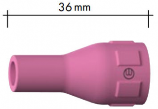 Spotřební díly k hořákům ABITIG GRIP 150/260W -průměr: 10 mm, díl standard: hubice prodložená standard 36mm