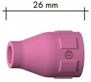 Spotřební díly k hořákům ABITIG GRIP 200/450W/450W SC -průměr: 10 mm, díl standard: hubice standard 26mm