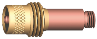 Spotřební díly k hořákům TIG 17/18/26 -průměr: 1,6 mm, díl standard: domeček kleštiny s plyn.čočkou