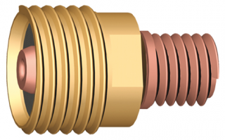 Spotřební díly k hořákům TIG 9A/20W .průměr: 1,6 mm, díl: domeček kleštiny s plyn.čočkou