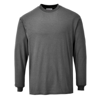 Triko nehořlavé antistatické šedé velikost: 3XL