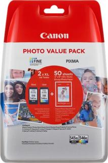 Canon 545XL+546XL+fotopapír